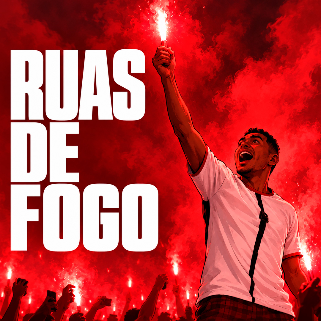 Capa de RUAS DE FOGO